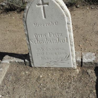 SCHADWINKEL Otto Fritz 1872-1909