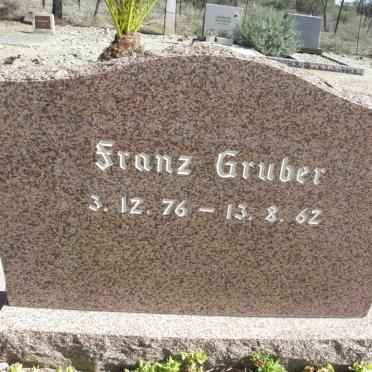 GRUBER Franz 1876-1962