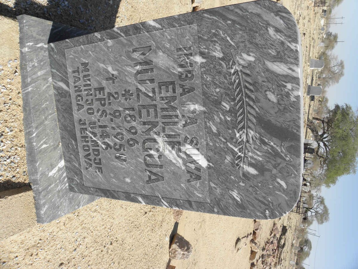 MUZENGUA Emilie 1896-1959