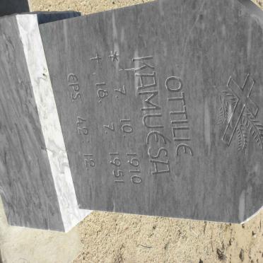 KAMUESA Ottilie 1910-1951