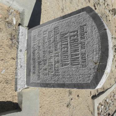 MUZENGUA Ferdinand 1913-1942