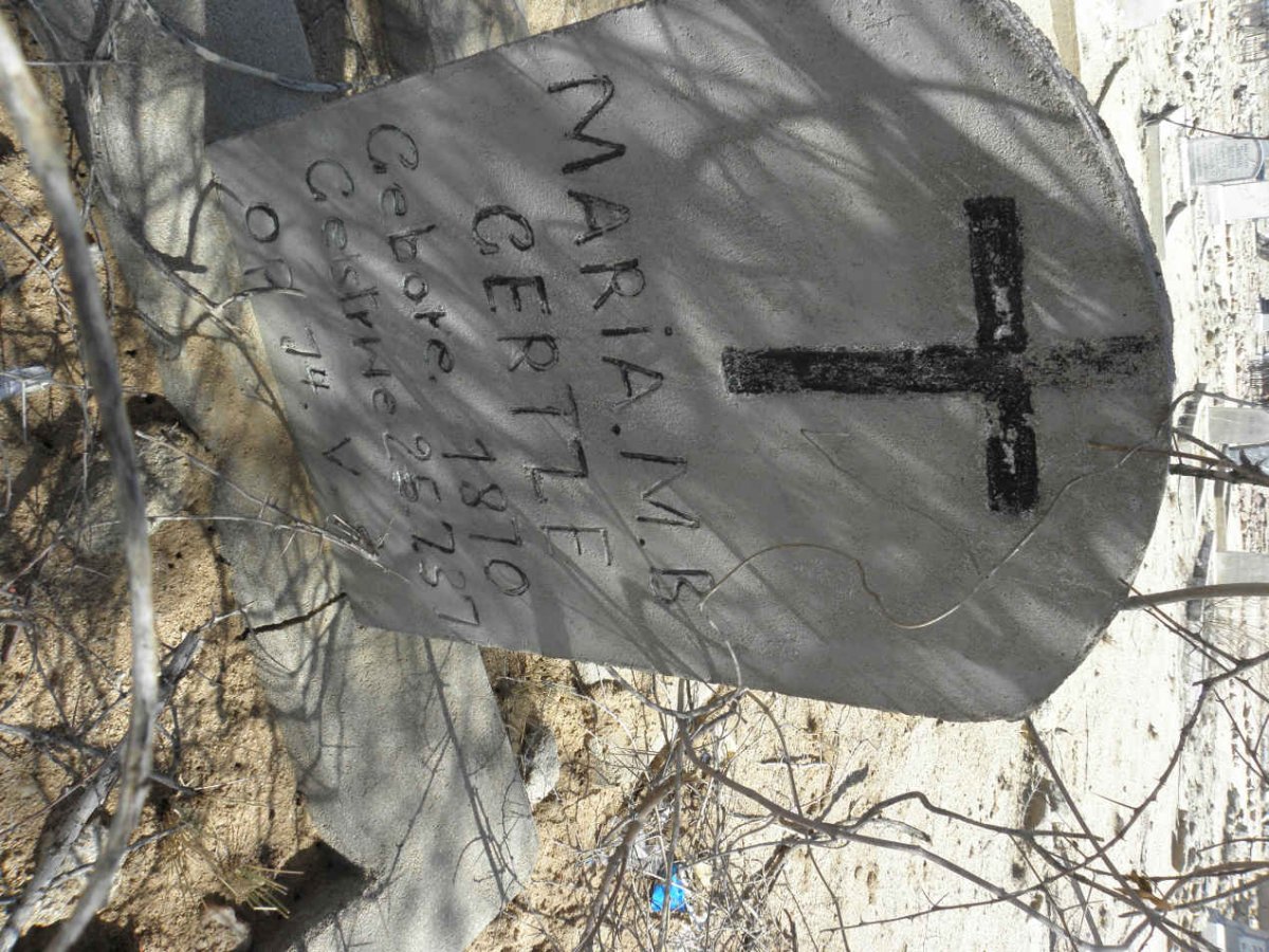 GERTZE Maria M.B. 1870-1937