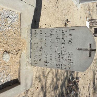 GERTZE Lena 1922-1951