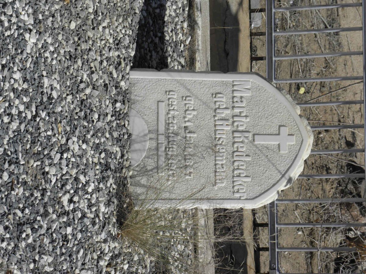 REDECKER Marie nee HUSEMANN 1847-1917