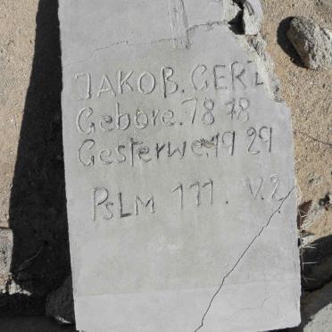 GERT? Jakob 1878-1929