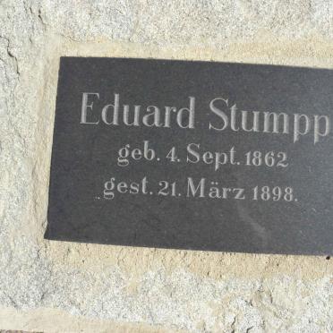 STUMPP Eduard 1862-1898