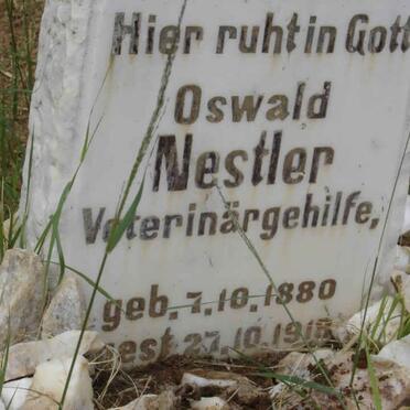 NESTLER Oswald 1880-1918