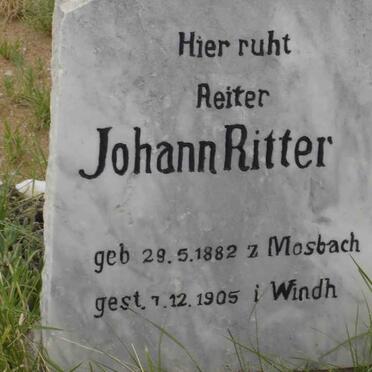 RITTER Johann 1882-1905