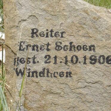 SCHOEN Ernst -1910