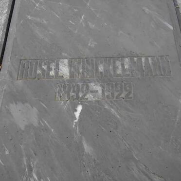 WINCKELMANN Rosel 1892-1922