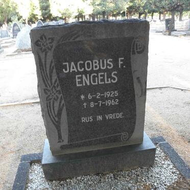 ENGELS Jacobus F. 1925-1962