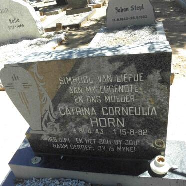 HORN Catrina Corneulia 1943-1982