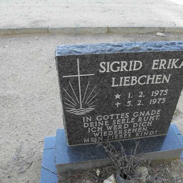 LIEBCHEN Sigrid Erika 1975-1975