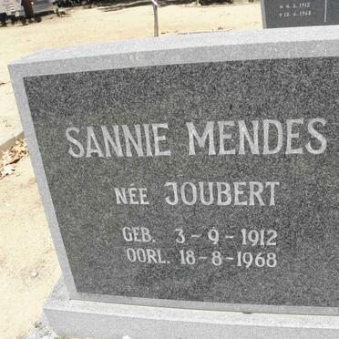 MENDES Sannie nee JOUBERT 1912-1968