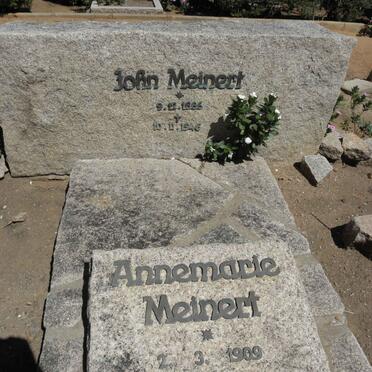 MEINERT John 1886-1946 &amp; Annemarie 1909-1961