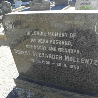 MOLLENTZE Robert Alexander 1900-1960