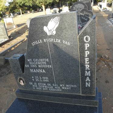 OPPERMAN Hanna 1961-1991