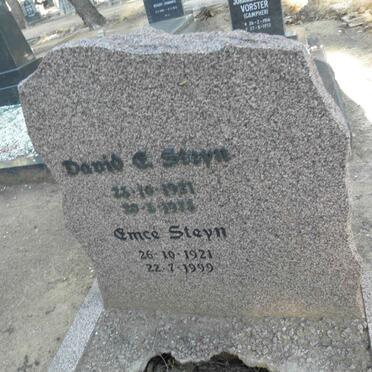 STEYN David E. 1931-1974 :: STEYN Emcé 1921-1999