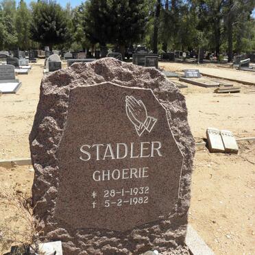 STADLER Ghoerie 1932-1982