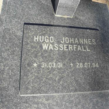 WASSERFALL Hugo Johannes 1931-1994
