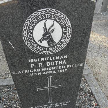 BOTHA P.R. -1917