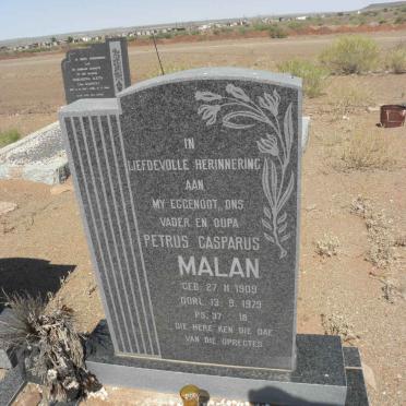 MALAN Petrus Casparus 1909-1979