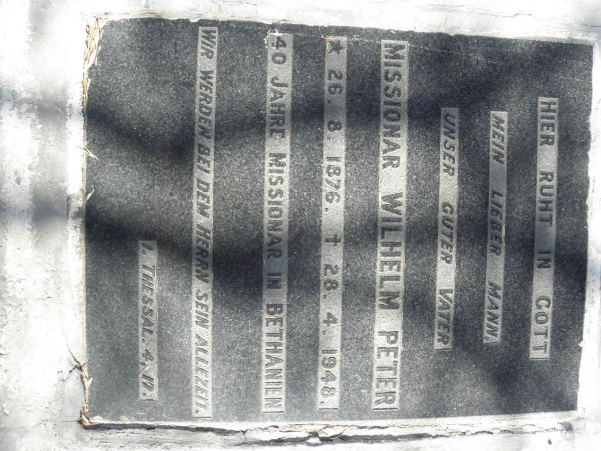 PETER Wilhelm 1876-1948