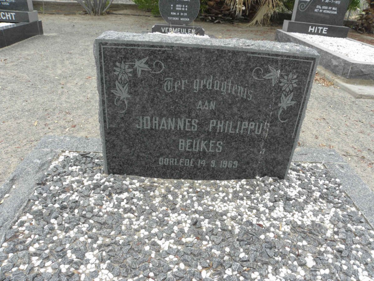 BEUKES Johannes Philippus -1969