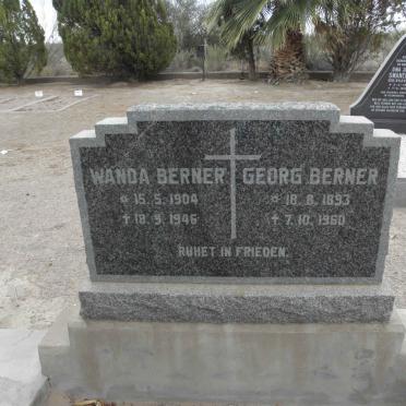 BERNER Georg 1893-1960 &amp; Wanda 1904-1946