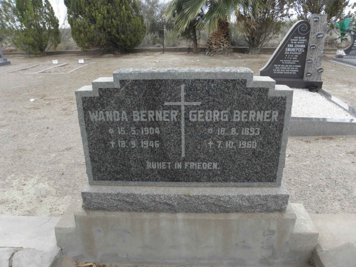 BERNER Georg 1893-1960 &amp; Wanda 1904-1946