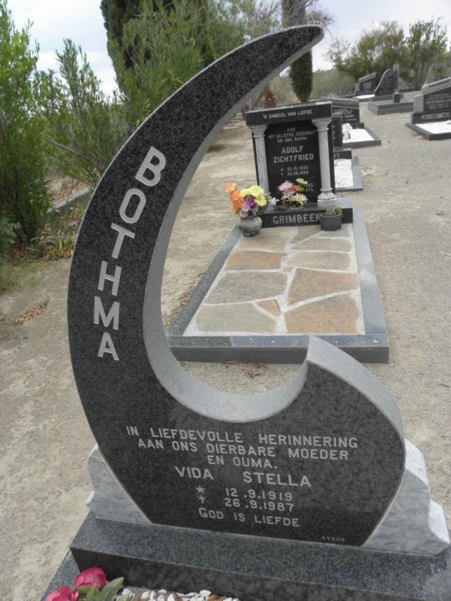 BOTHMA Vida Stella 1919-1987