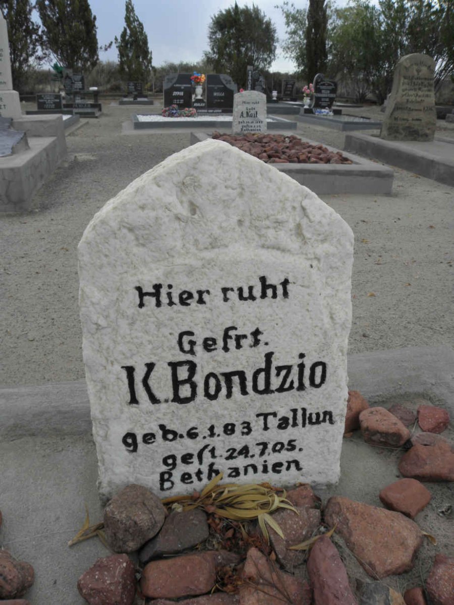 BONDZIO K. 1883-1905