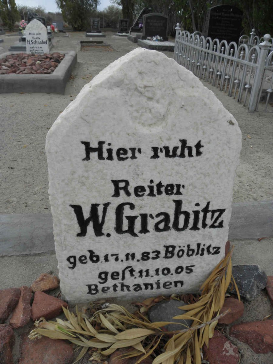 GRABITZ W. 1883-1905