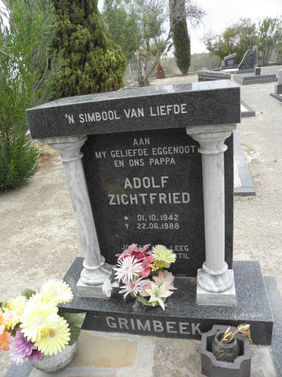 GRIMBEEK Adolf Zichtfried 1942-1988