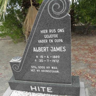 HITE Albert James 1889-1972