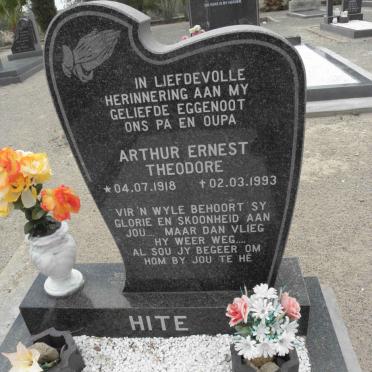 HITE Arthur Ernest Theodore 1918-1993