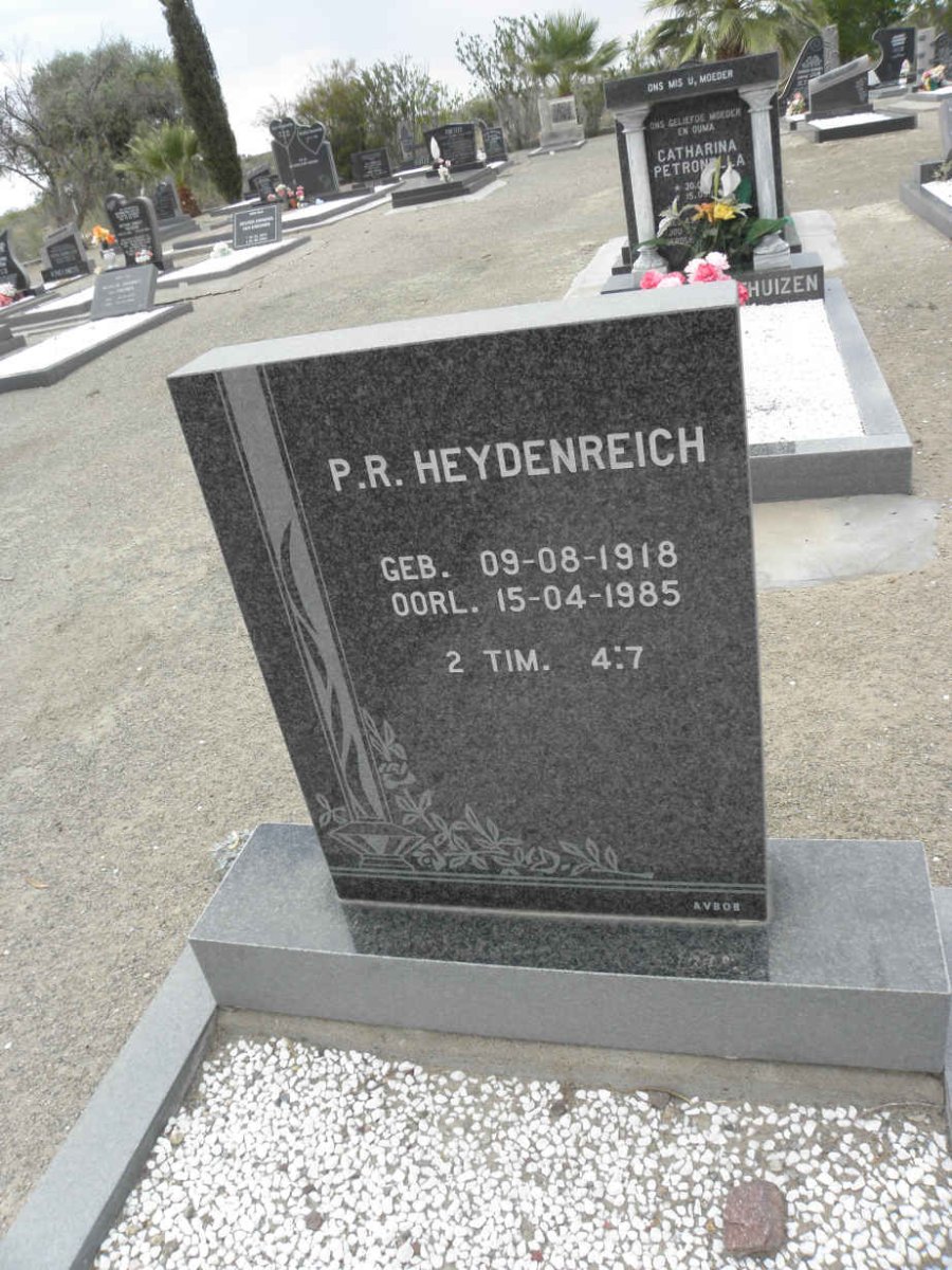 HEYDENREICH P.R. 1918-1985