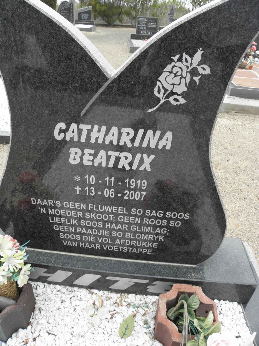 HITE Catharina Beatrix 1919-2007
