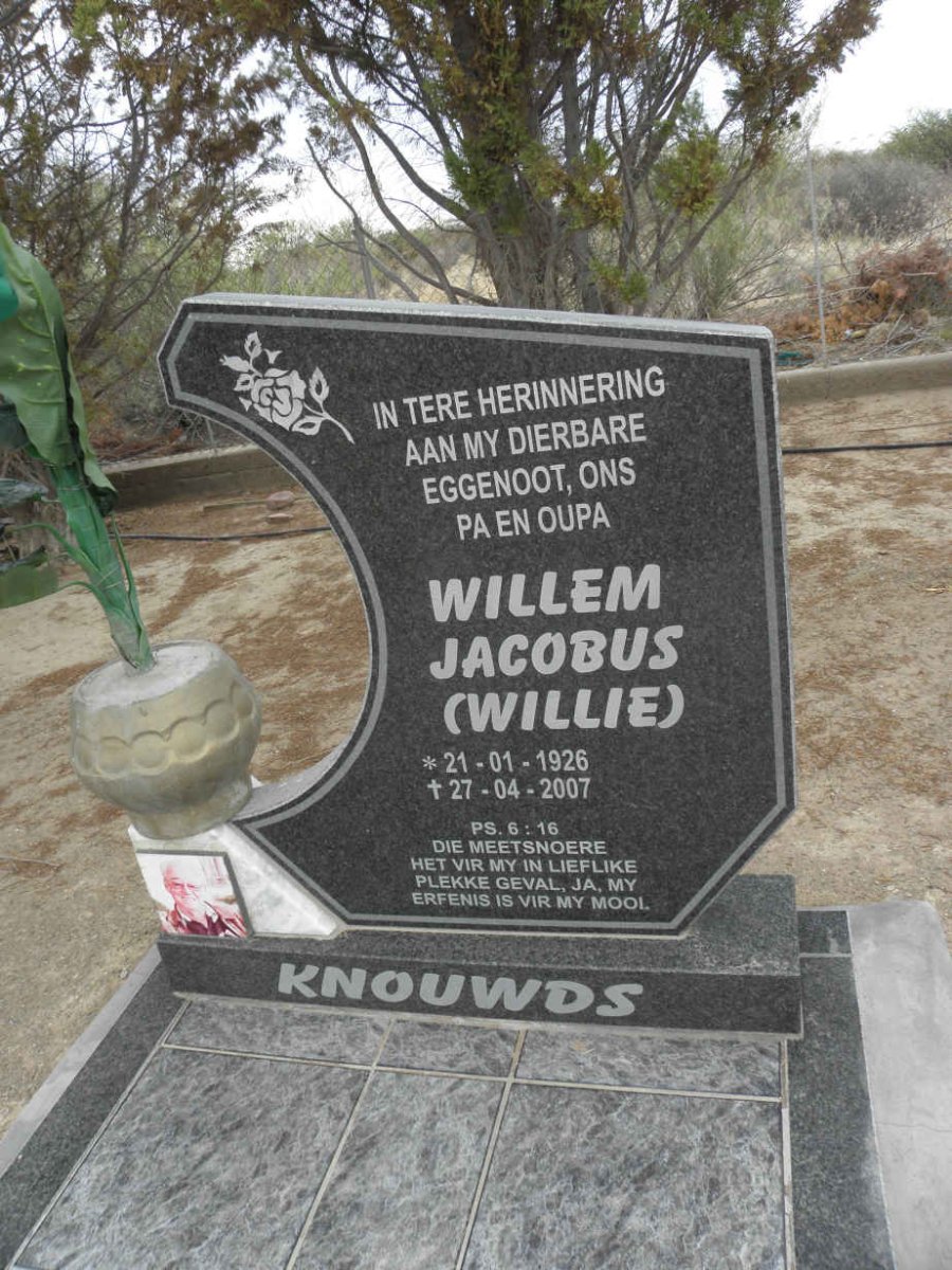 KNOUWDS Willem Jacobus 1926-2007