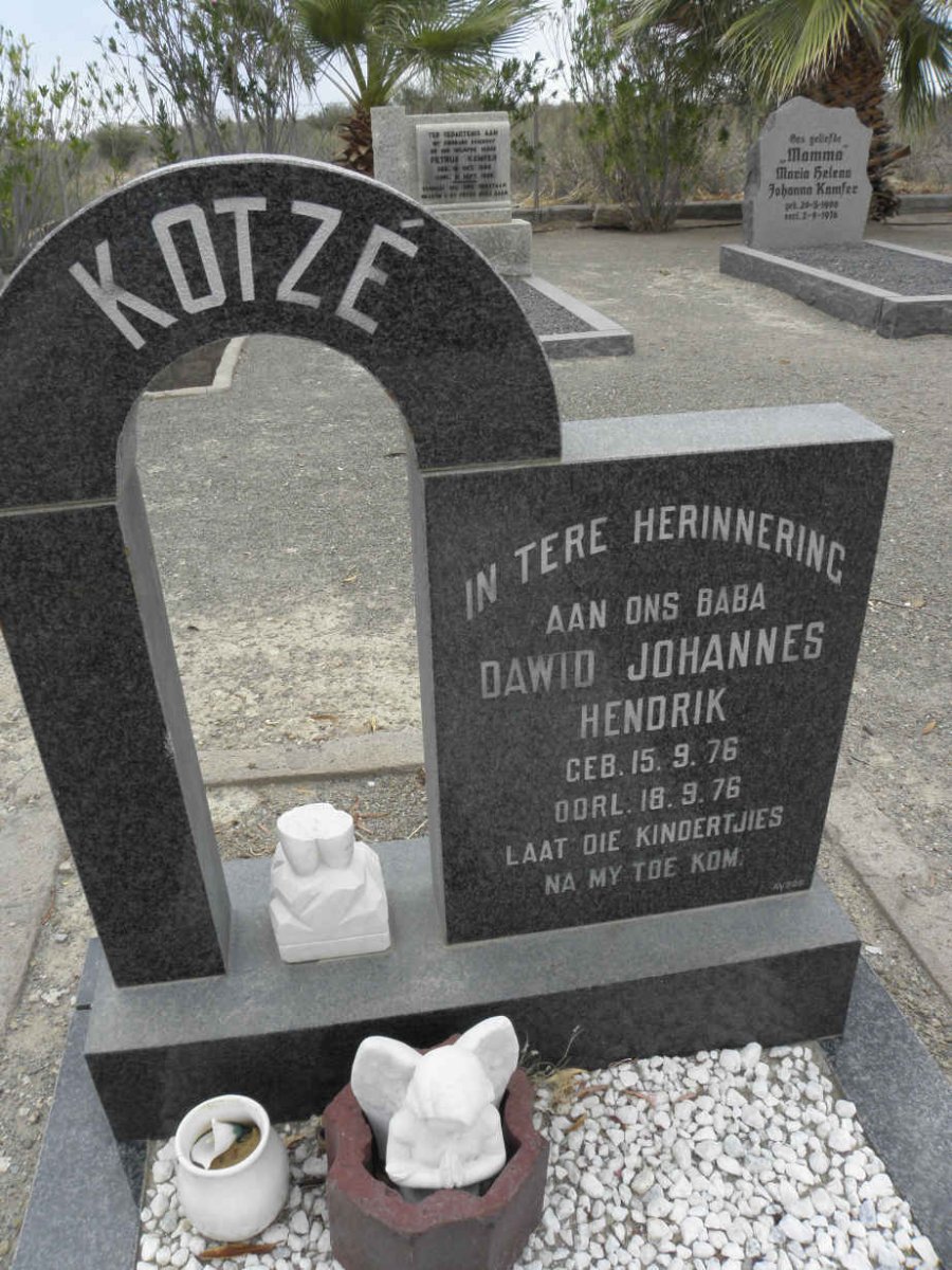 KOTZE Dawid Johannes Hendrik 1976-1976