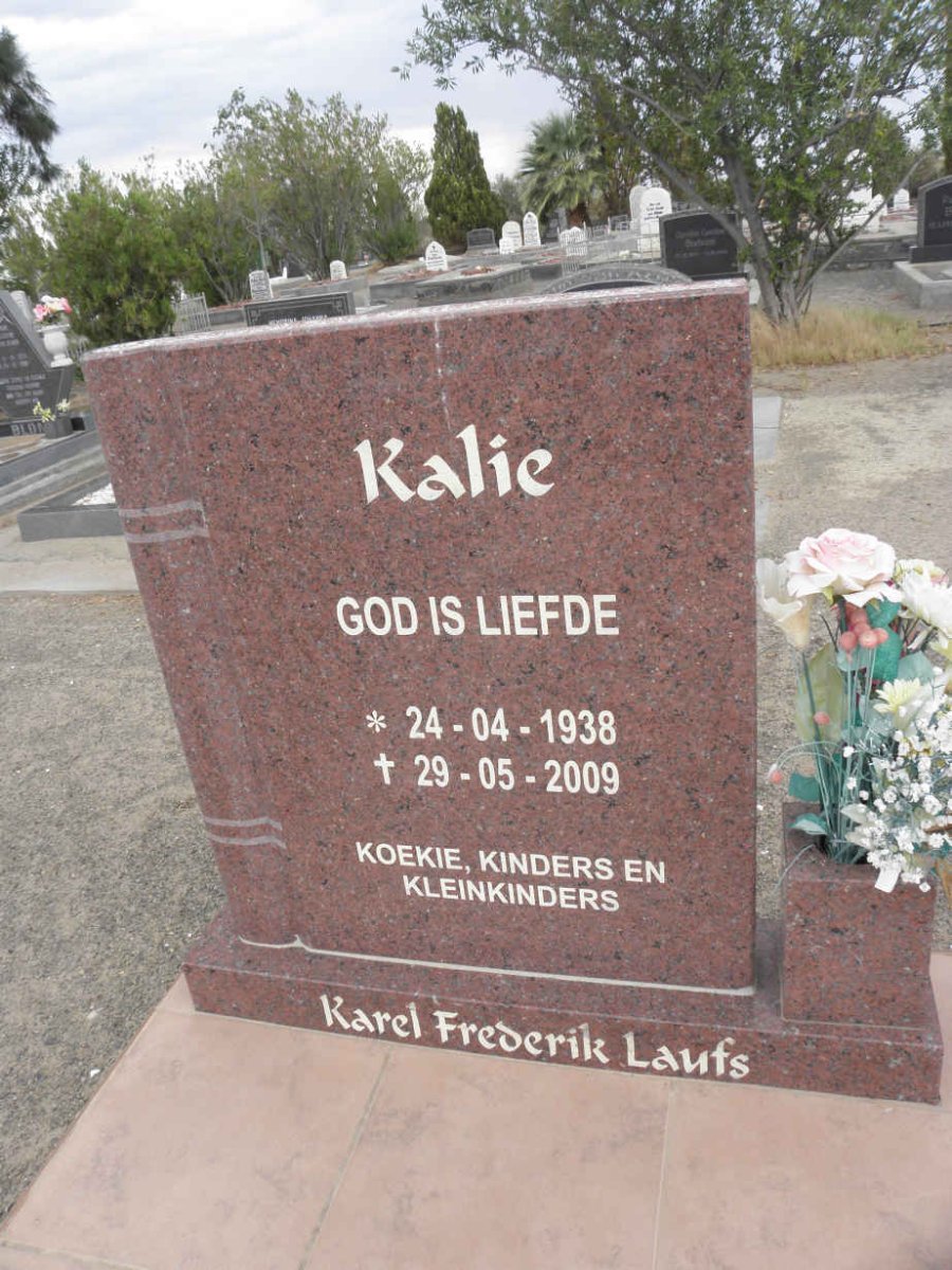 LAUFS Karel Frederik 1938-2009