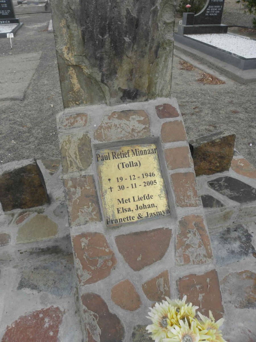 MINNAAR Paul Retief 1946-2005