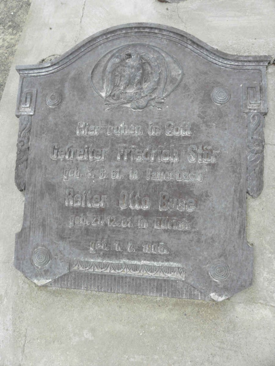 STÖR Friedrich 1881 :: BUSE Otto 1881-1905