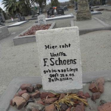 SCHOENS F. 1888-1905