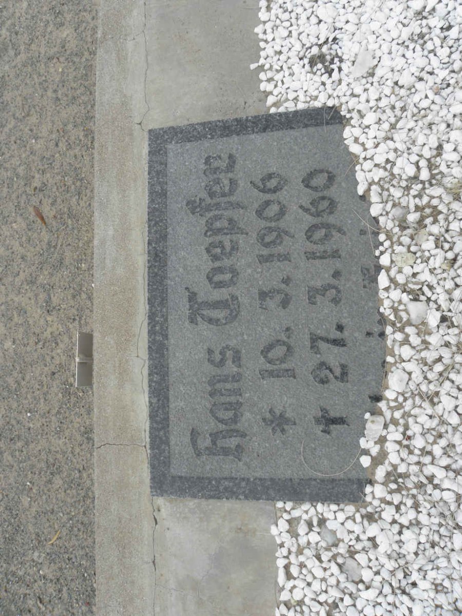 TOEPFER Hans 1906-1960