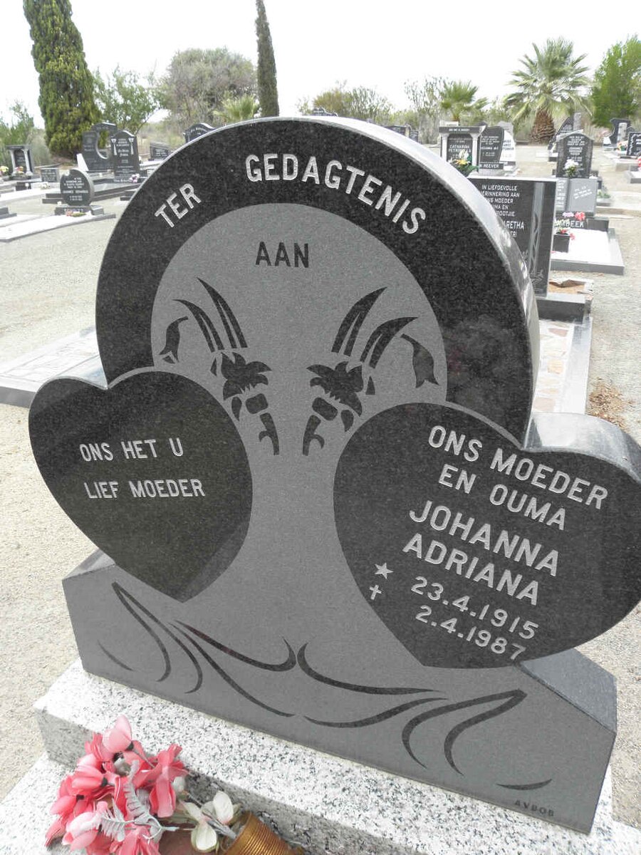 ? Johanna Adriana 1915-1987