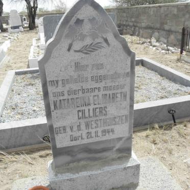 CILLIERS Katareina Elizabeth nee v.d. WESTHUISZEN -1944