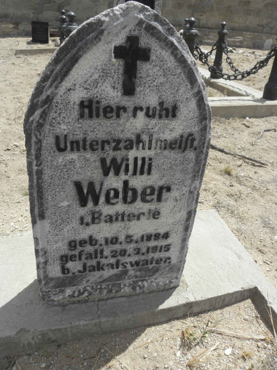 WEBER Willi 1884-1915