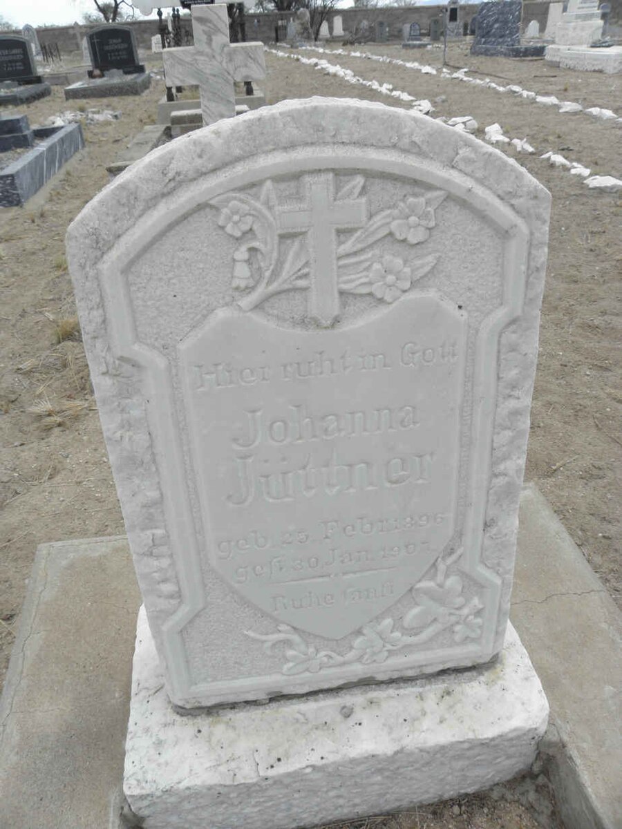 JÜTTNER Johanna 1896-1903