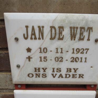 WET Jan, de 1927-2011